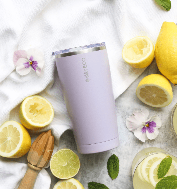 Insulated Stainless Steel Smoothie Tumbler 592ml - Lavender