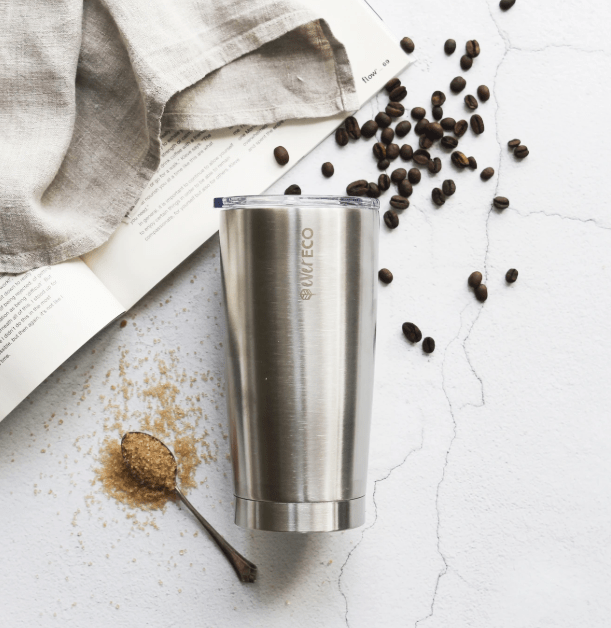 Insulated Stainless Steel Smoothie Tumbler 592ml - Silver