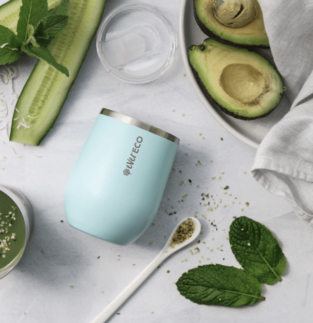 Insulated Stemless Stainless Steel Mini Tea Tumbler 354ml - Positano