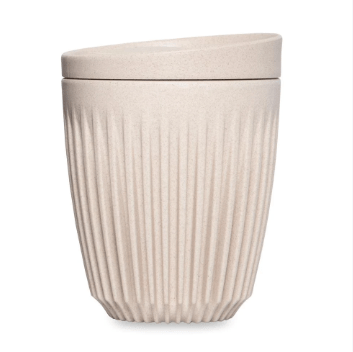 8oz/236ml Reusable Huskee Coffee Cup - Natural