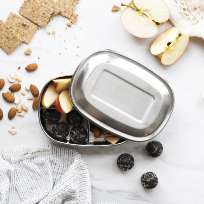 Stainless Steel Lunch Box with 3 Compartments