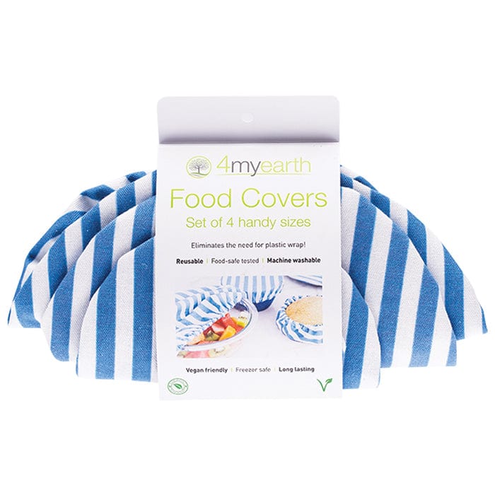 Retro Cotton Canvas Bowl Covers - Set of 4