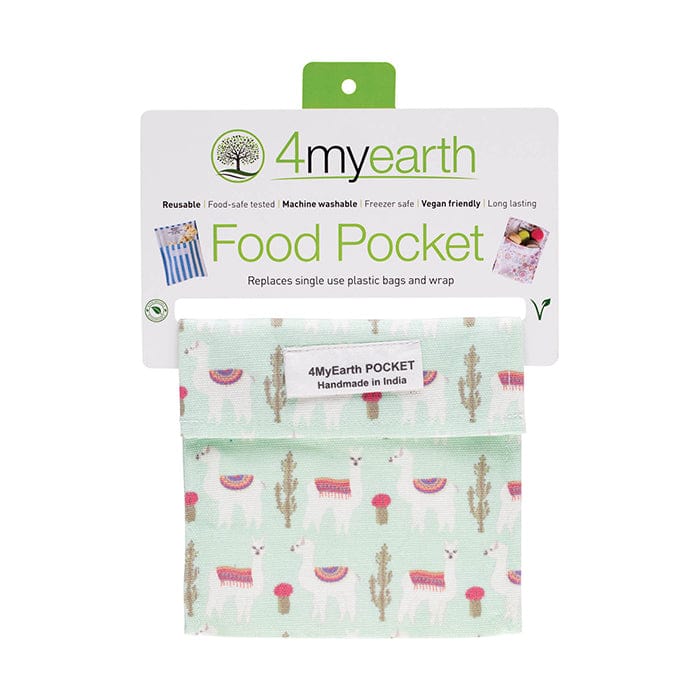 Reusable Food Pocket - Lama