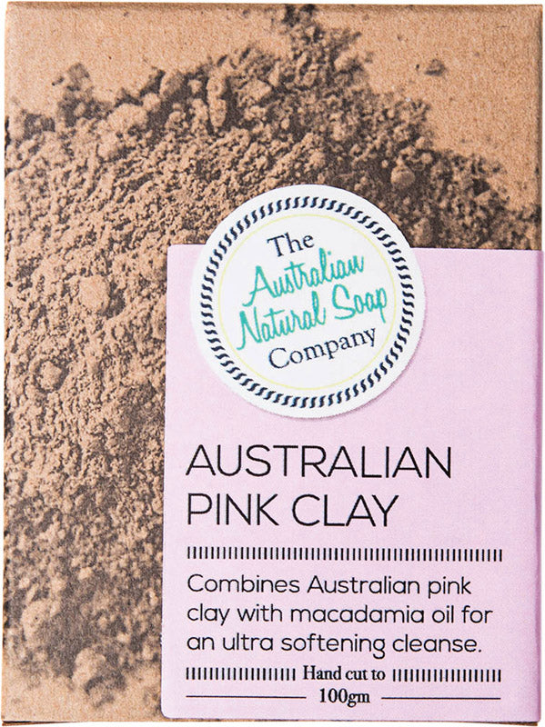 ANSC Face Soap Bar - Australian Pink Clay