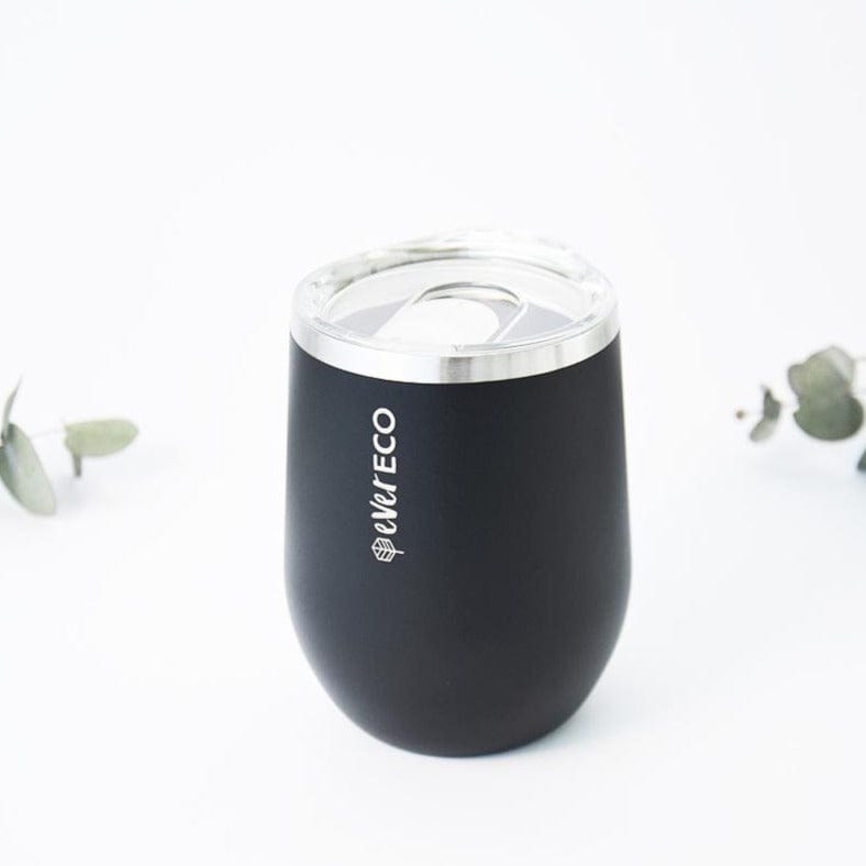 Ever Eco Stainless Steel Stemless Insulated Tumbler 354ml Black