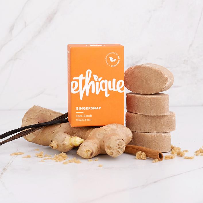 Ethique Solid Face Scrub Bar - Gingersnap