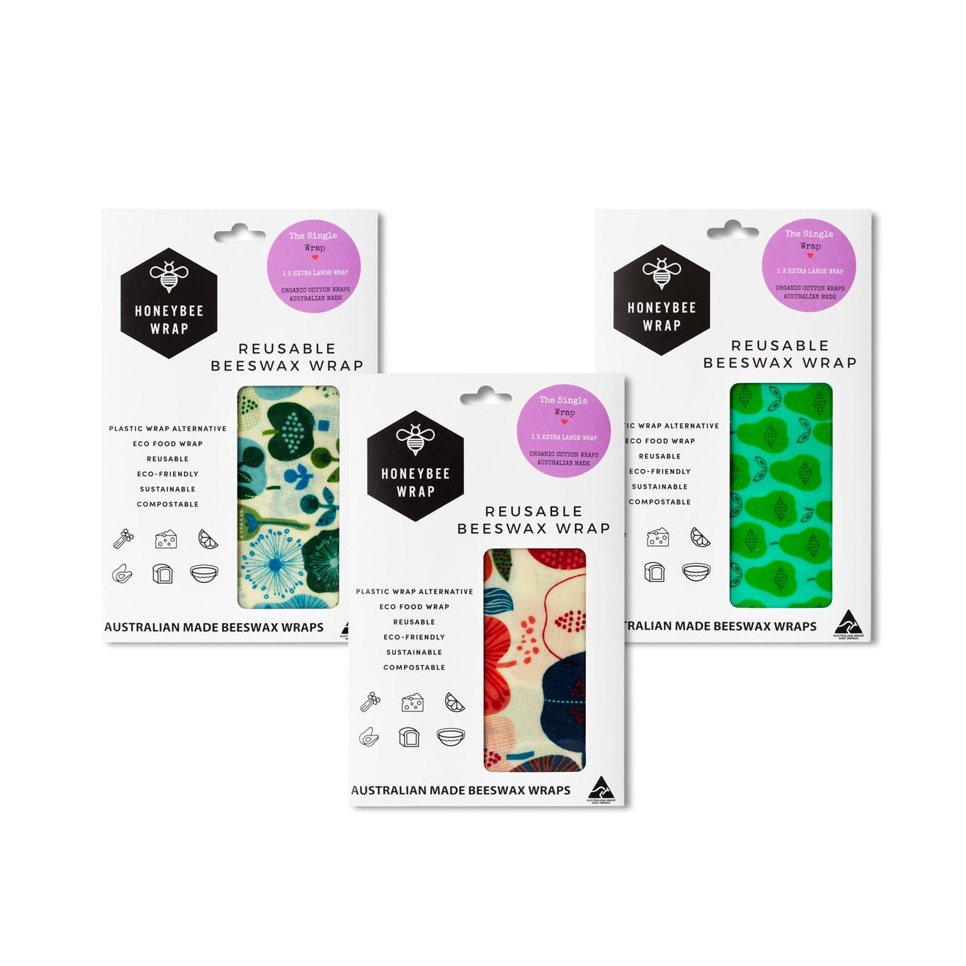 Reusable Beeswax Wrap - Extra Large