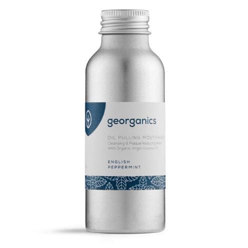 Georganics Oil Pulling Mouthwash - Peppermint 100ml
