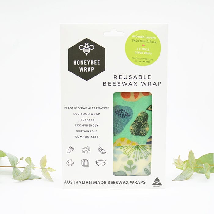 Reusable Beeswax Wraps - Avocado Lover 2 Pack