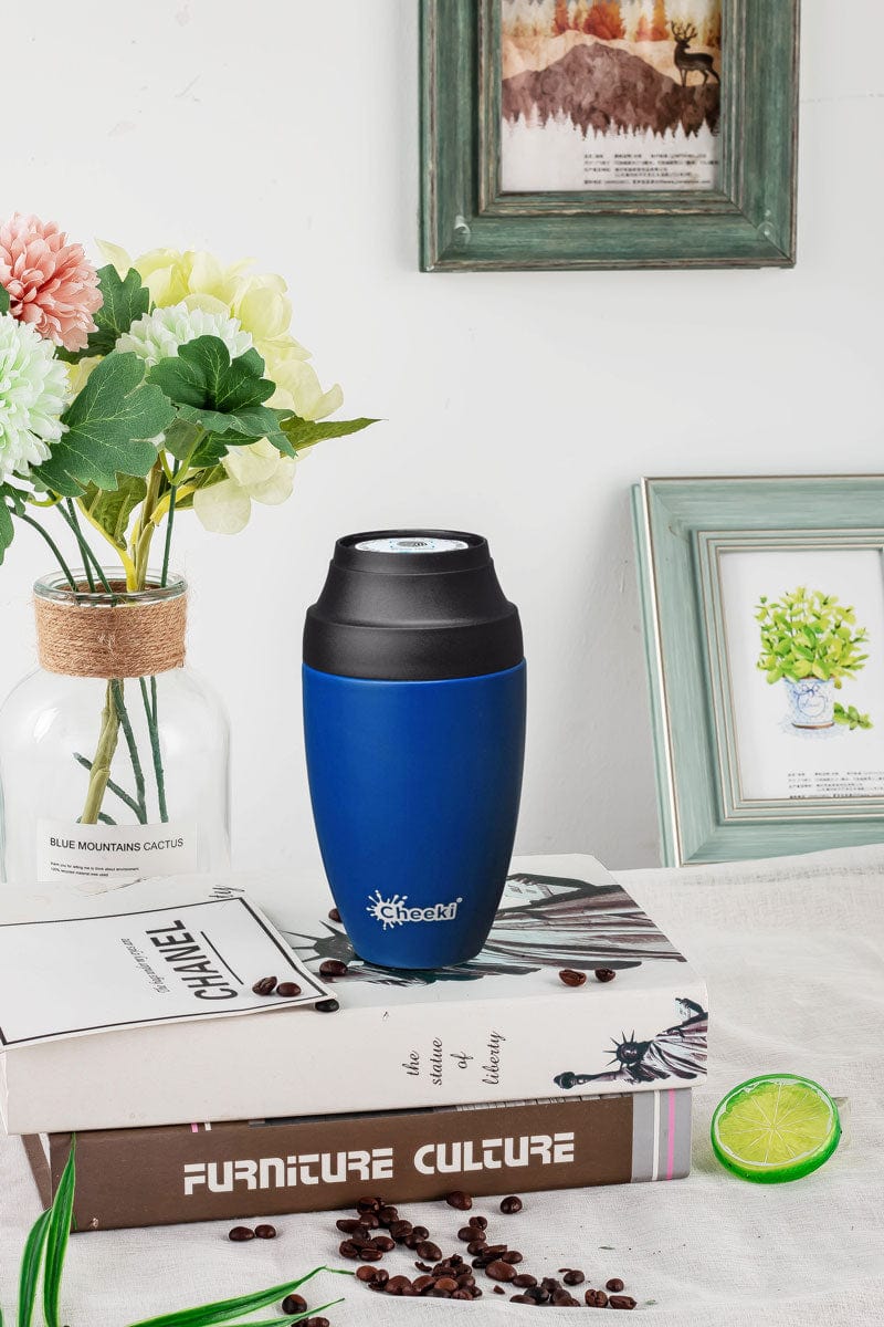 350ml Leak Proof Insulated Coffee Mug - Sapphire Blue