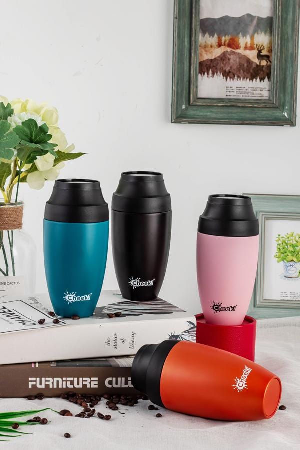 350ml Leak Proof Insulated Coffee Mug - Chocolate