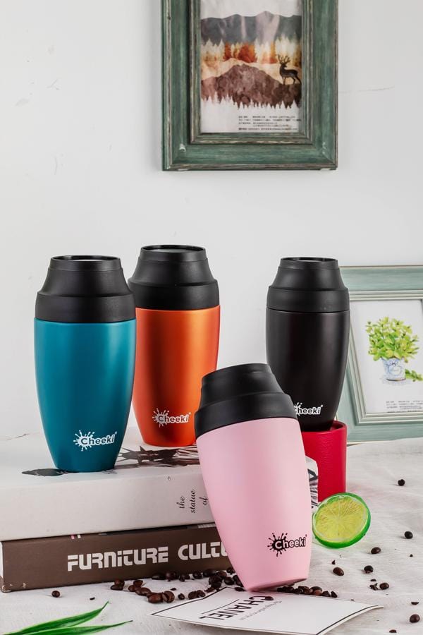 350ml Leak Proof Insulated Coffee Mug - Chocolate