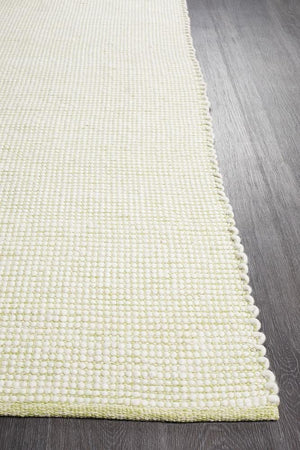 Premium Stunning Soft Wool Pistachio Rug