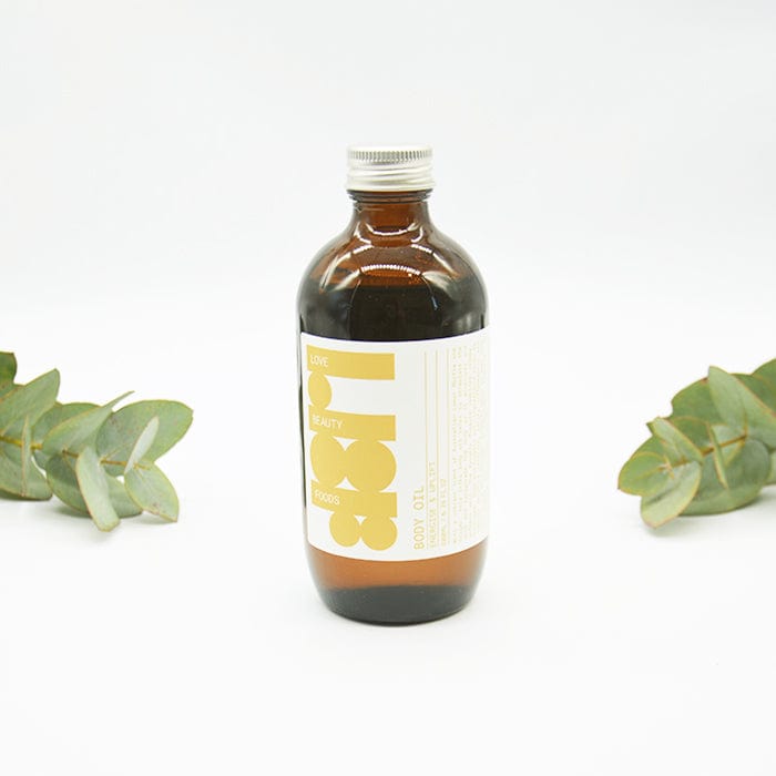 Energise & Uplift Body Oil with Organic Hemp & Lemon Myrtle 200ml