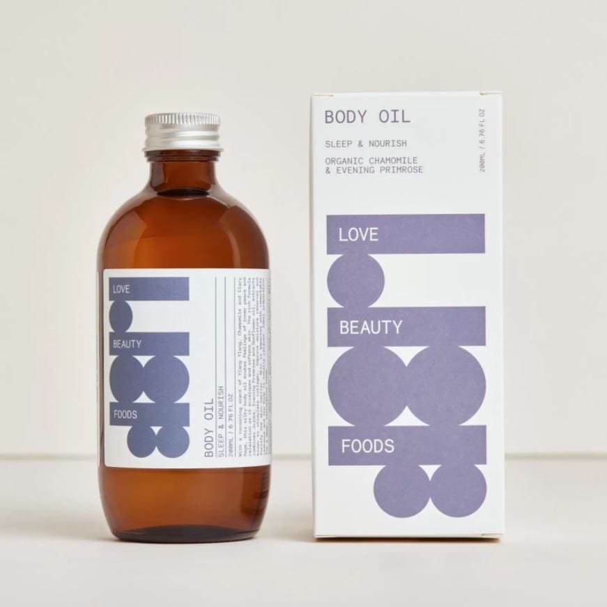 Sleep & Nourish Body Oil with Chamomile & Evening Primrose 200ml