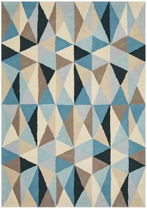 Atic Pure Wool 901 Turquoise Rug