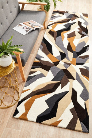 Atic Pure Wool 903 Fossil Runner Rug