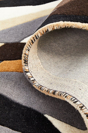 Atic Pure Wool 903 Fossil Runner Rug