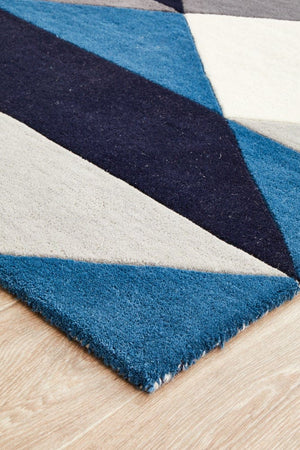Atic Pure Wool 904 Steel Runner Rug Rug