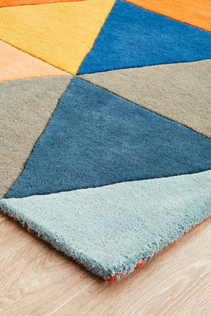 Atic Pure Wool 905 Multi Runner Rug