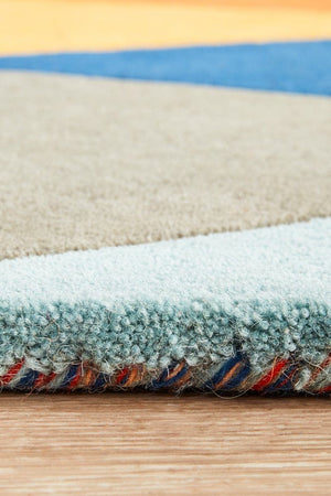 Atic Pure Wool 905 Multi Runner Rug