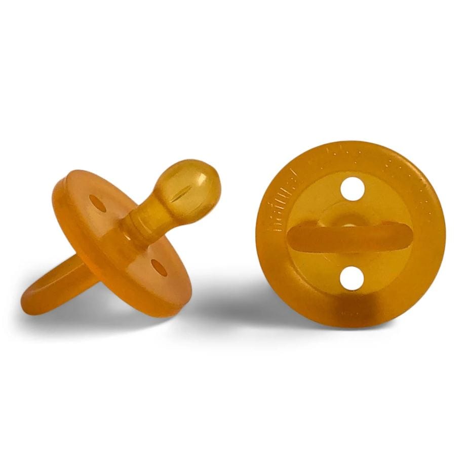 Natural Rubber Dummy - 2 Pack (3-6mths)
