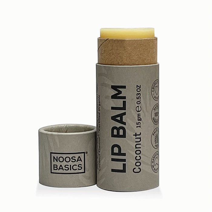 Noosa Basics Organic Lip Balm - Coconut 15g