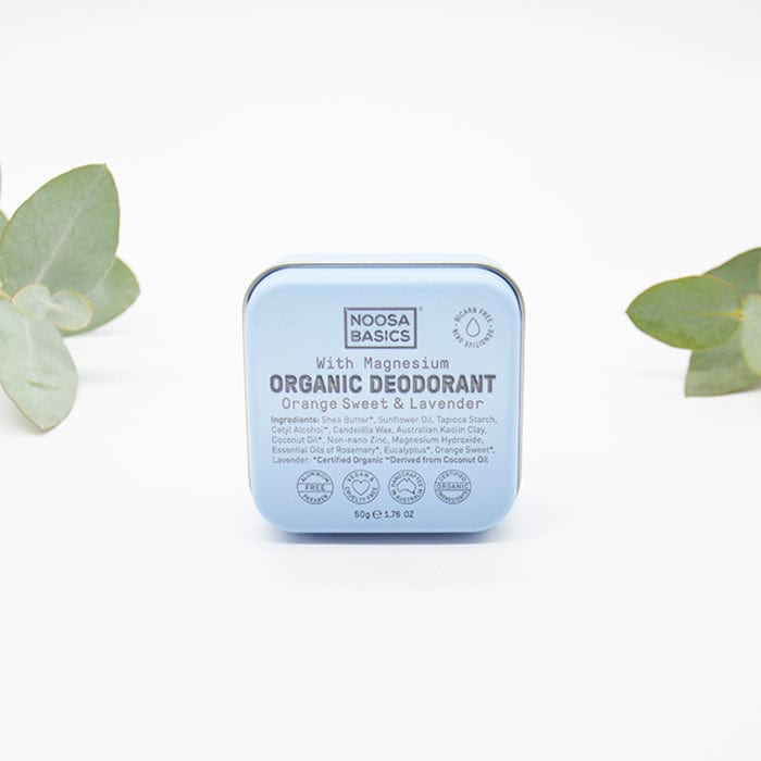 Noosa Basics Organic Deodorant - Sweet Orange & Lavender 50g