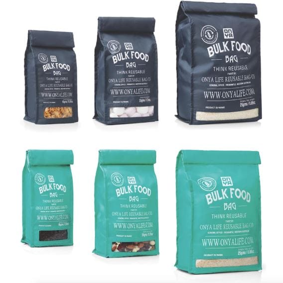 Onya Bulk Food Bag Charcoal - Medium