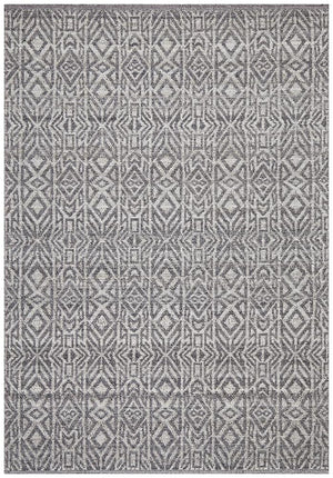 Sammy Handwoven Natural Graphite Cobolt Rug