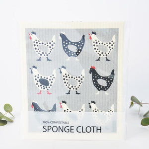 RetroKitchen Biodegradable Sponge Kitchen Cloth