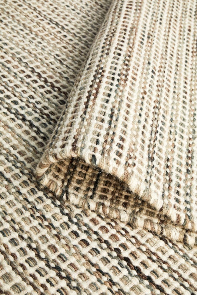 Navia Flat Weave Natural Wool Rug