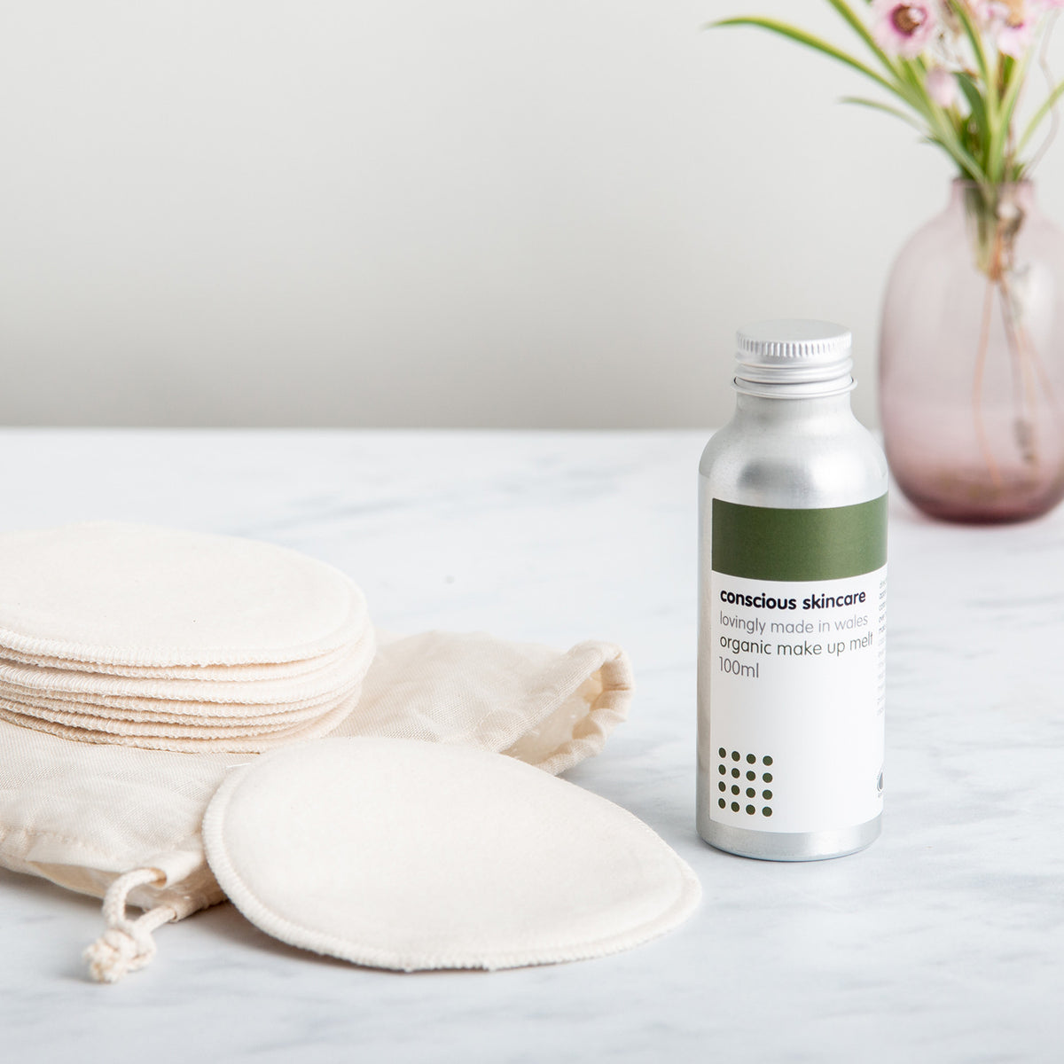 Reusable Facial Cleansing & Makeup Remover Pads