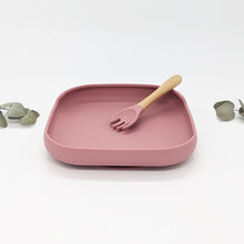 Copy of Baby Suction Plate Set with Fork - Blush