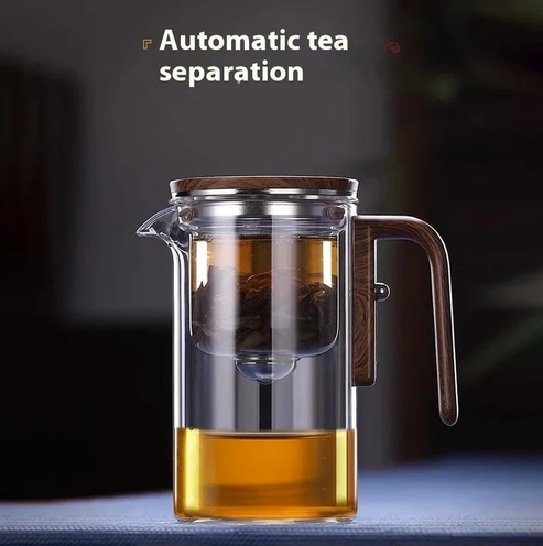 Semi-Automatic Water Guide Magnetic Teapot with Filter