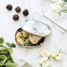 Stainless Steel Lunch Box with 2 Compartments