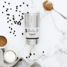 Insulated Stainless Steel Smoothie Tumbler 592ml - Silver