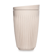 12oz/354ml Reusable Huskee Coffee Cup - Natural