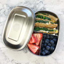 Stainless Steel Lunch Box with 3 Compartments