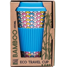 430ml Reusable Bamboo Travel Coffee Mug - Hoops