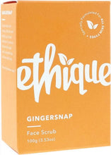 Ethique Solid Face Scrub Bar - Gingersnap