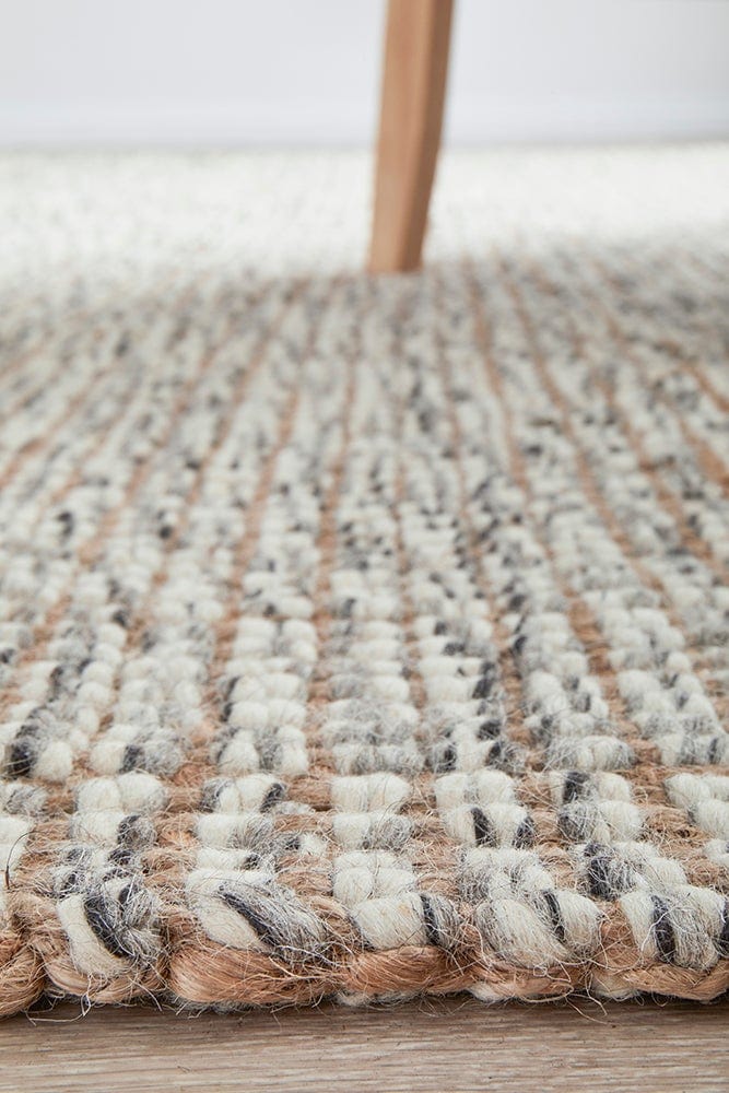 Scandi-Handloomed-Wool-&-Jute-Grey-Rug