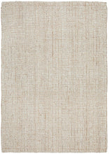 Natural Wool and Jute Rug - Flat Lay