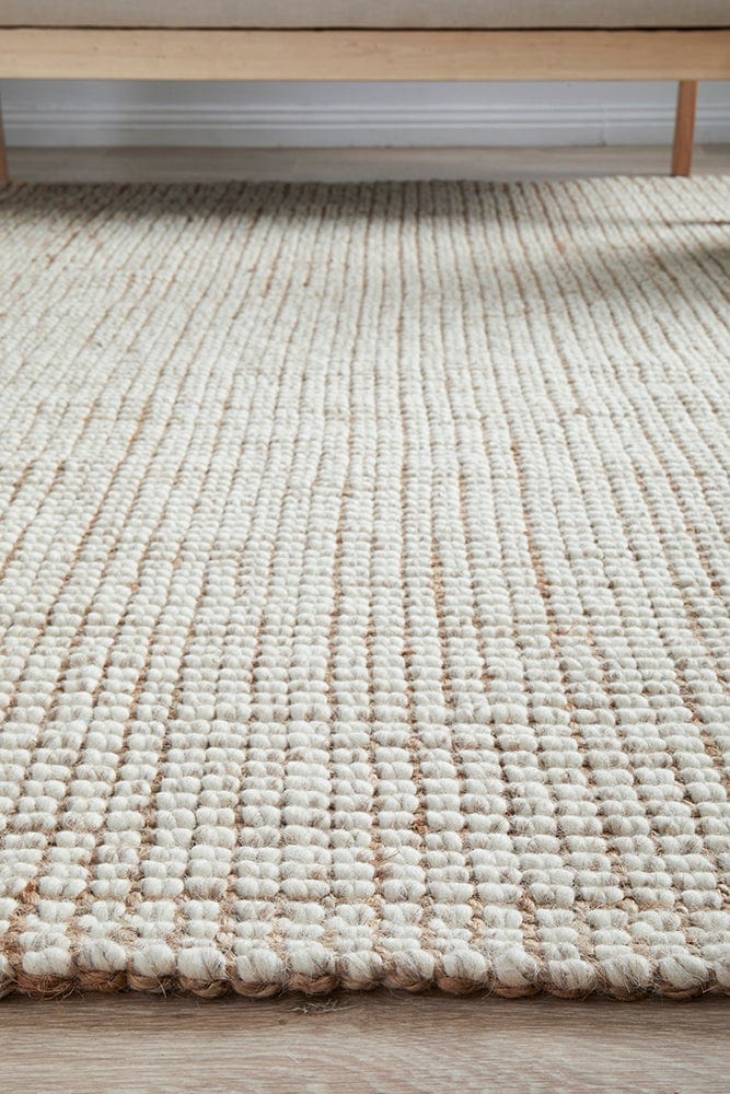 Scandi-Handloomed-Natural-Wool-&-Jute-Runner-Rug