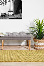 Eco Barker Green Runner Rug