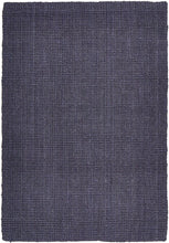 Eco Barker Navy Natural Jute Rug