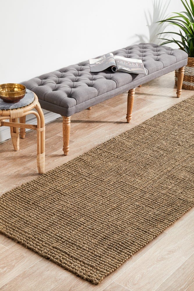 Eco Barker Silver Runner Rug