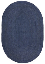 Agonda Navy Oval Rug