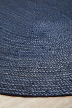 Agonda Navy Oval Rug
