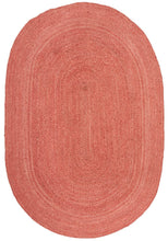 Agonda Terracotta Oval Rug